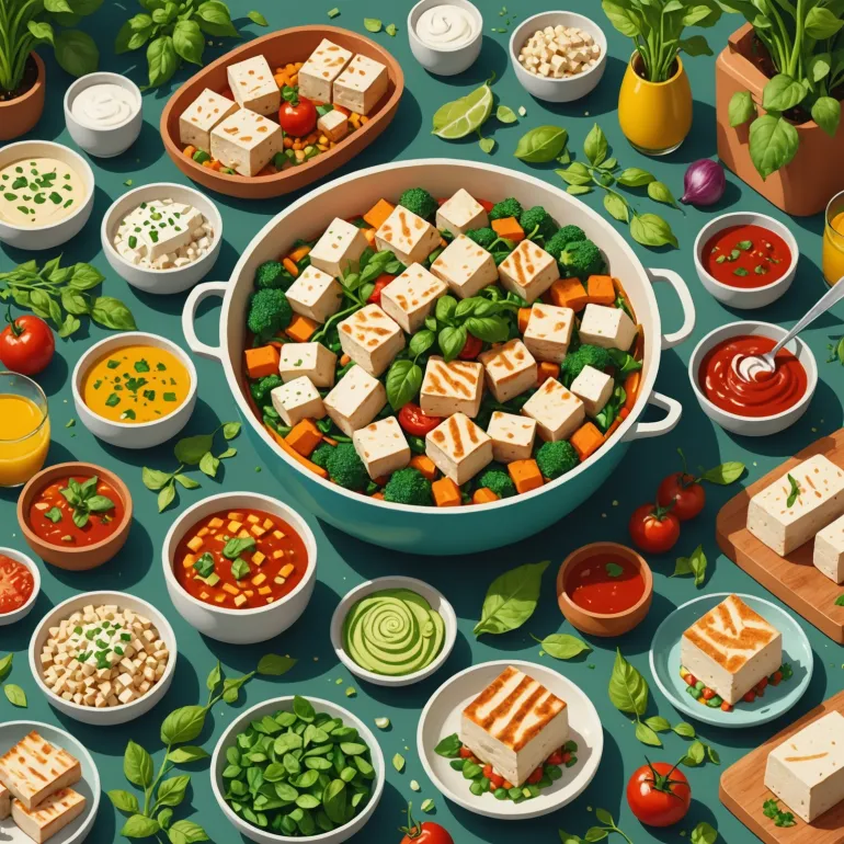 Vegan тофу: Растительный тофу в vegan – откройте для себя идеальный источник белка