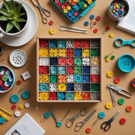 Откройте для себя мир хобби: как простые вещи, например, кнопки канцелярские 50шт и кнопки цветные, могут изменить вашу жизнь
